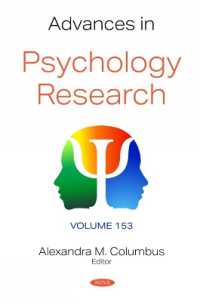 Advances in Psychology Research. Volume 153 (Advances in Psychology Research)