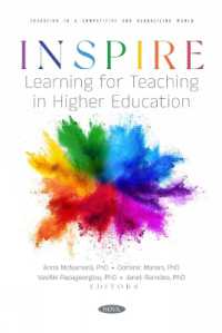 Inspire: Learning for Teaching in Higher Education (Education in a Competitive and Globalizing World)