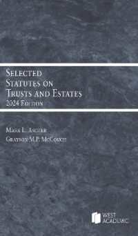 Selected Statutes on Trusts and Estates, 2024 (Selected Statutes)
