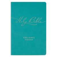 KJV Bible Gift Faux Leather, Teal