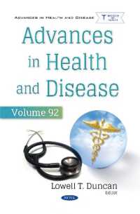 Advances in Health and Disease. Volume 92 (Advances in Health and Disease)