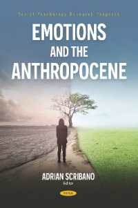 Emotions and the Anthropocene (Social Psychology Research Progress)