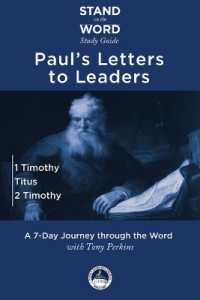 Paul's Letters to Leaders : 1 Timothy, Titus, and 2 Timothy (Stand on the Word Study Guide)