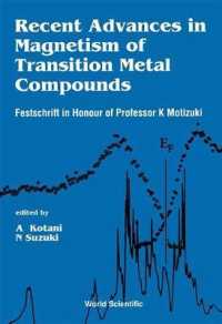 Recent Advances in Magnetism of Transition Metal Compounds: Festschrift in Honour of Professor K Motizuki