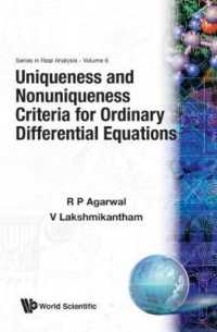 Uniqueness and Nonuniqueness Criteria for Ordinary Differential Equations (Series in Real Analysis)