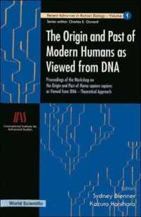 Origin and Past of Modern Humans as Viewed from Dna, The: Proceedings of the Workshop on the Origin and Past of Homo Sapiens Sapiens as Viewed from DNA - Theoretical Approach (Recent Advances in Human Biology)