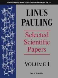 Linus Pauling - Selected Scientific Papers - Volume 1 (World Scientific Series in 20th-century Chemistry)