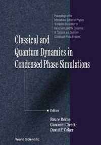 Classical and Quantum Dynamics in Condensed Phase Simulations: Proceedings of the International School of Physics