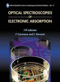 Optical Spectroscopies of Electronic Absorption (World Scientific Series in Contemporary Chemical Physics)