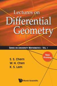 Lectures on Differential Geometry (Series on University Mathematics)