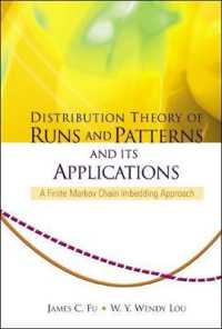 Distribution Theory of Runs and Patterns and Its Applications: a Finite Markov Chain Imbedding Approach