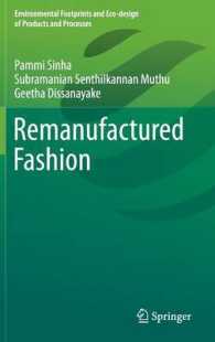 Remanufactured Fashion (Environmental Footprints and Eco-design of Products and Processes)
