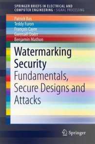 Watermarking Security (Springerbriefs in Signal Processing)