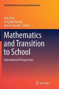 Mathematics and Transition to School : International Perspectives (Early Mathematics Learning and Development)