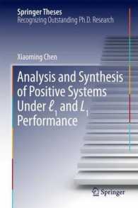 Analysis and Synthesis of Positive Systems under ℓ1 and L1 Performance (Springer Theses)