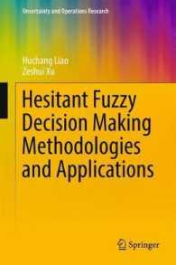 Hesitant Fuzzy Decision Making Methodologies and Applications (Uncertainty and Operations Research)