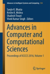 Advances in Computer and Computational Sciences : Proceedings of ICCCCS 2016, Volume 1 (Advances in Intelligent Systems and Computing)