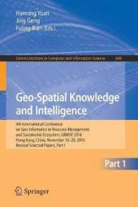 Geo-Spatial Knowledge and Intelligence : 4th International Conference on Geo-Informatics in Resource Management and Sustainable Ecosystem, GRMSE 2016, Hong Kong, China, November 18-20, 2016, Revised Selected Papers, Part I (Communications in Computer