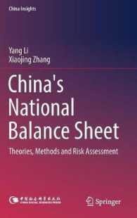 China's National Balance Sheet : Theories, Methods and Risk Assessment (China Insights)