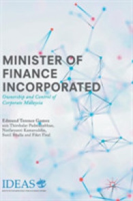 Minister of Finance Incorporated : Ownership and Control of Corporate Malaysia