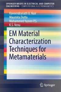 EM Material Characterization Techniques for Metamaterials (Springerbriefs in Computational Electromagnetics)