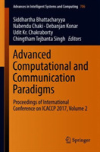 Advanced Computational and Communication Paradigms : Proceedings of International Conference on ICACCP 2017, Volume 2 (Advances in Intelligent Systems and Computing)