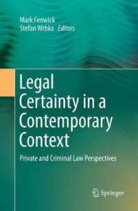 Legal Certainty in a Contemporary Context : Private and Criminal Law Perspectives