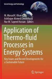 Application of Thermo-fluid Processes in Energy Systems : Key Issues and Recent Developments for a Sustainable Future (Green Energy and Technology)