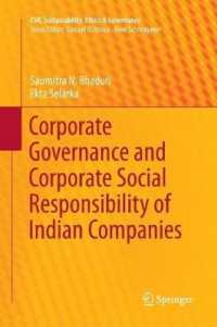 Corporate Governance and Corporate Social Responsibility of Indian Companies (Csr, Sustainability, Ethics & Governance)