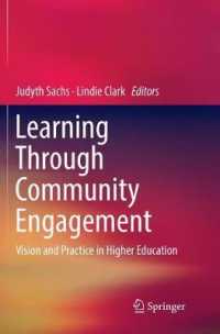 Learning through Community Engagement : Vision and Practice in Higher Education