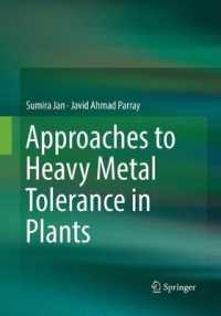 Approaches to Heavy Metal Tolerance in Plants