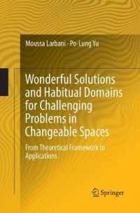 Wonderful Solutions and Habitual Domains for Challenging Problems in Changeable Spaces : From Theoretical Framework to Applications