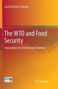 The WTO and Food Security : Implications for Developing Countries