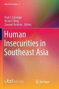 Human Insecurities in Southeast Asia (Asia in Transition)