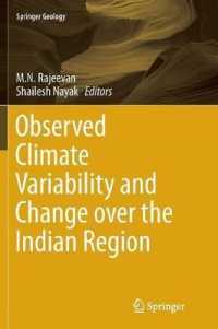 Observed Climate Variability and Change over the Indian Region (Springer Geology)