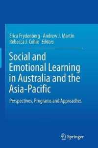 Social and Emotional Learning in Australia and the Asia-Pacific : Perspectives, Programs and Approaches