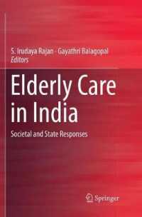 Elderly Care in India : Societal and State Responses