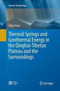Thermal Springs and Geothermal Energy in the Qinghai-Tibetan Plateau and the Surroundings (Springer Hydrogeology)