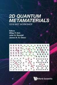 2d Quantum Metamaterials: Proceedings of the 2018 Nist Workshop - 2018 Nist Workshop