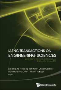 Iaeng Transactions on Engineering Sciences: Special Issue for the International Association of Engineers Conferences 2019