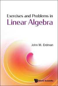 線形代数問題集<br>Exercises and Problems in Linear Algebra