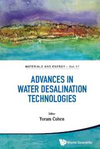 Advances in Water Desalination Technologies (Materials and Energy)
