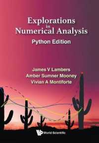 Explorations in Numerical Analysis : Python Edition