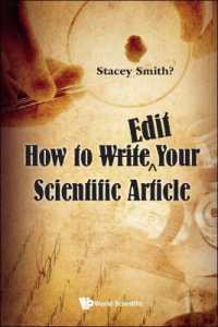 科学記事編集作法<br>How to writeË„edit Your Scientific Article