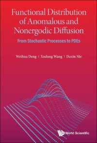 Functional Distribution of Anomalous and Nonergodic Diffusion: From Stochastic Processes to Pdes