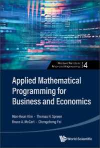 Applied Mathematical Programming for Business and Economics (Modern Trends in Financial Engineering)