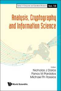 Analysis, Cryptography and Information Science (Series on Computers and Operations Research)