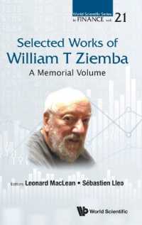 Selected Works of William T. Ziemba: a Memorial Volume (World Scientific Series in Finance)