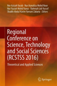 Regional Conference on Science, Technology and Social Sciences (RCSTSS 2016) : Theoretical and Applied Sciences
