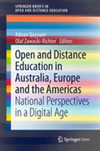 Open and Distance Education in Australia, Europe and the Americas : National Perspectives in a Digital Age (Springerbriefs in Education)